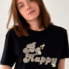 Camiseta Resolução de Ano Novo Feliz