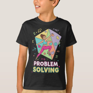 Camiseta Resolução de Problemas Escalada Matemática Diversã