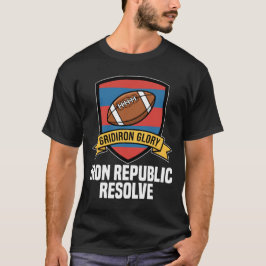 CAMISETA RESOLUÇÃO REPÚBLICA DE FERRO - FUTEBOL DE NEW ENGL