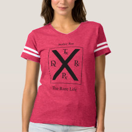 Camiseta Resolva para X, a vida rara