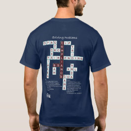 Camiseta "Resolvendo problemas" Conformidade bancária - Sem