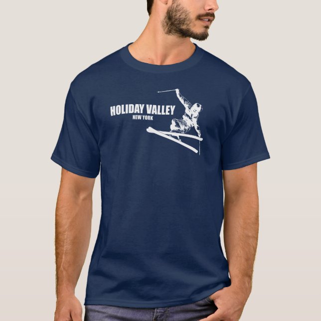 Camiseta Resort de Esqui Holiday Valley (Frente)