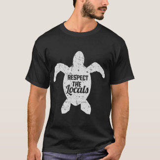Camiseta Respecthe Locals Seaurtle Conservation  boy