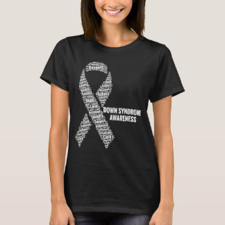 Camiseta Respeitar a Consciência da Síndrome de Down