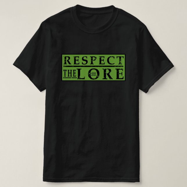 Camiseta RESPEITAR A Praça LORE (Frente do Design)