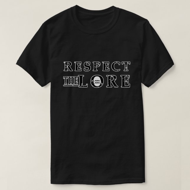 Camiseta RESPEITAR O T-Shirt Montanha LORE (Frente do Design)