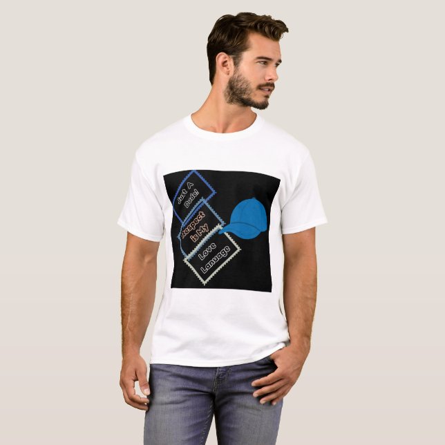 Camiseta Respeitar T-Shirt Branco de Capa Curta (Frente Completa)