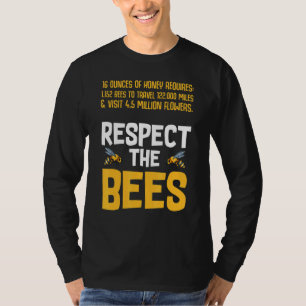 Camiseta Respeite A Apic Hobby Do Mel Inseto Das Abelhas
