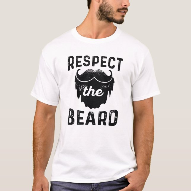 Camiseta Respeite A Barba (Frente)