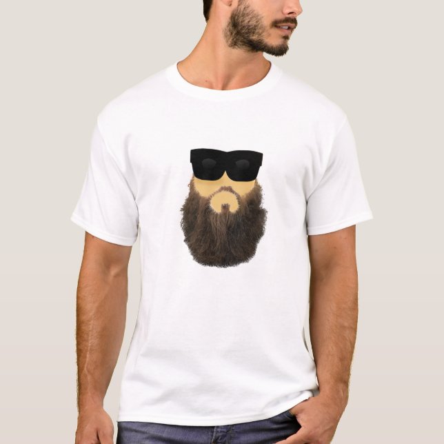 Camiseta Respeite a barba (Frente)