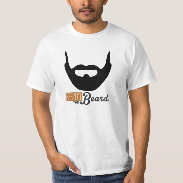 Camiseta Respeite a barba (Frente)