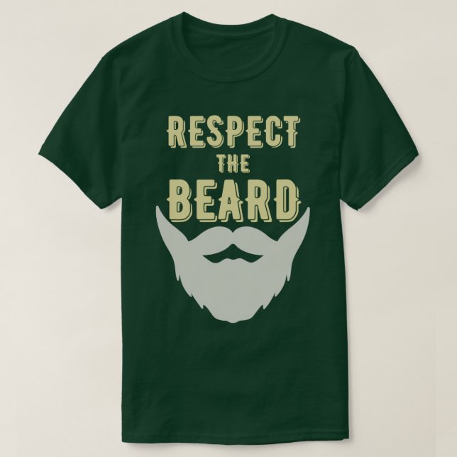 Camiseta Respeite A Barba 4 (Frente do Design)