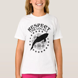 Camiseta Respeite A Citação Local - Golfinho Lover