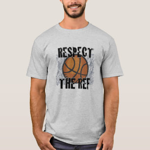 Camiseta Respeite a equipe de basquete do Ref