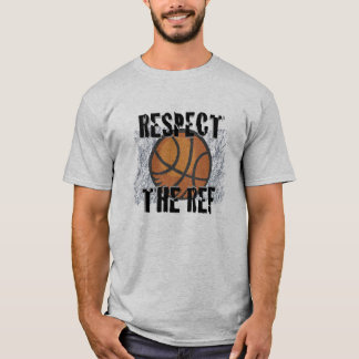 Camiseta Respeite a equipe de basquete do Ref