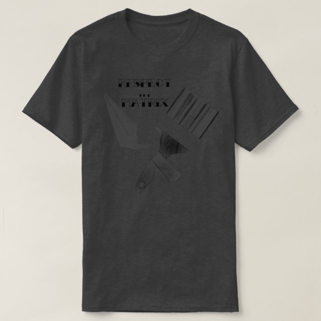 Camiseta Respeite a Matriz (Frente do Design)
