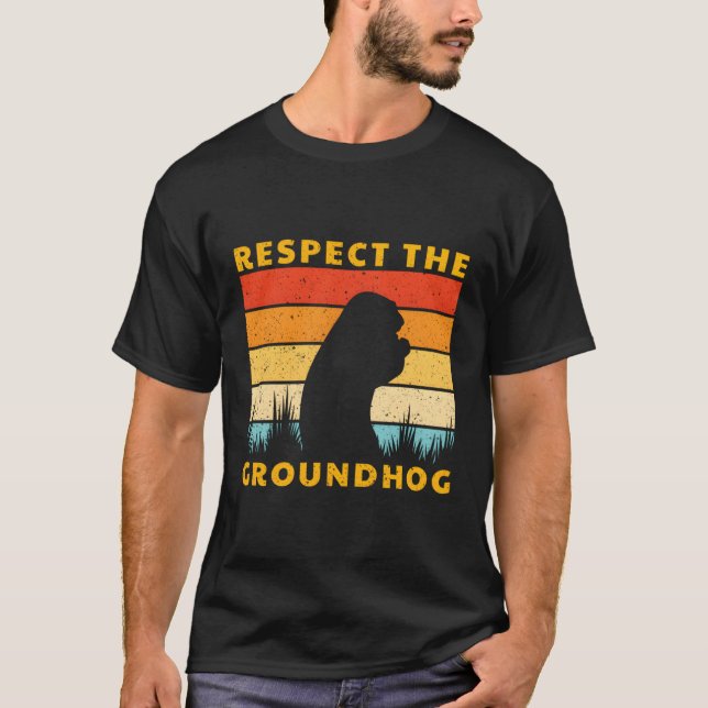 Camiseta Respeite A Meteorologia De Chute De Madeira Engraç (Frente)