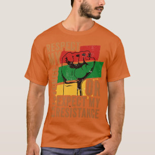 Camiseta Respeite A Minha Existência Ou Espere A Minha Resi
