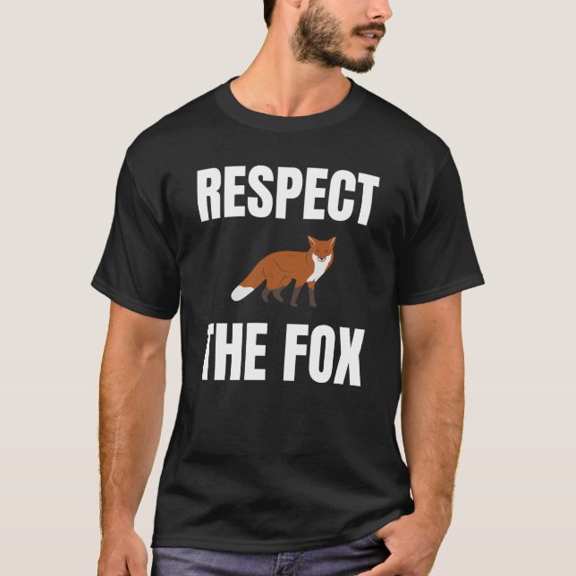 Camiseta Respeite A Raposa (Frente)