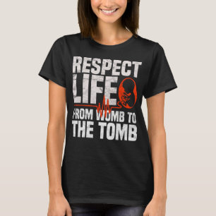 Camiseta Respeite a vida profissional