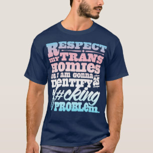 Camiseta Respeite As Minhas Transmissões Ou Vou Identificar