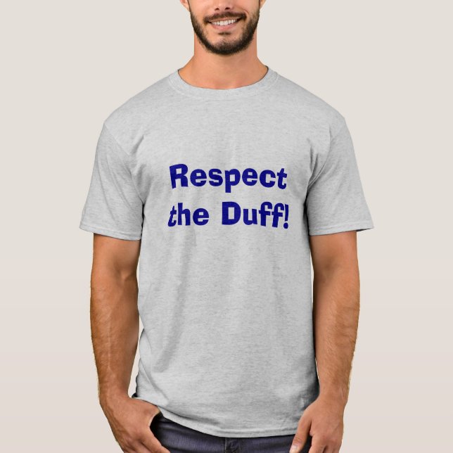 Camiseta Respeite Duff! (Frente)