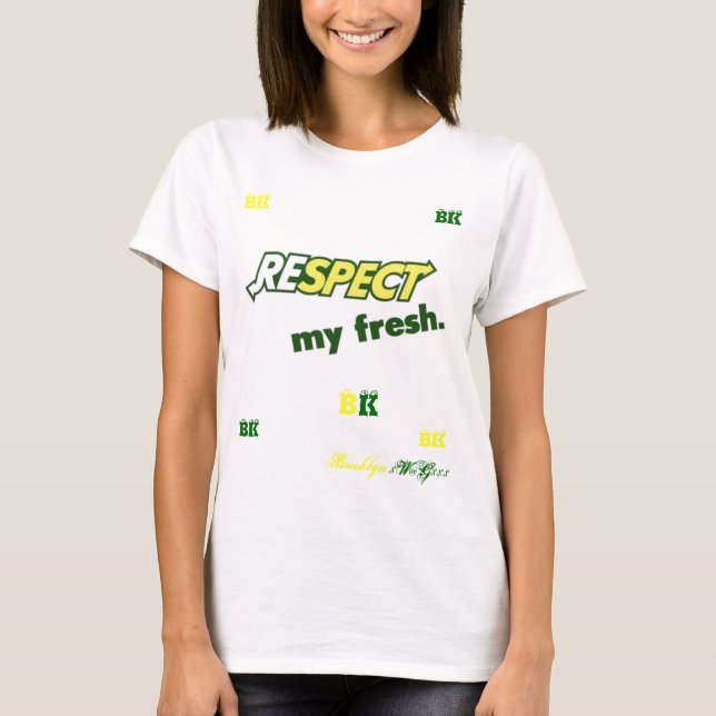 Camiseta Respeite meu fresco (Frente)