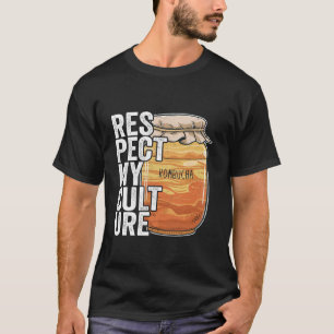 Camiseta Respeite Minha Cultura Bebidas Saudáveis Fermentan
