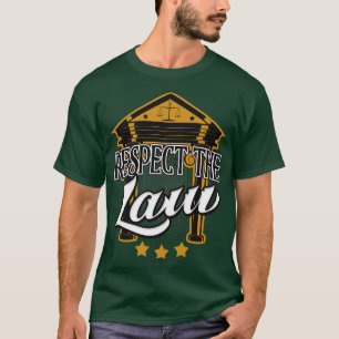 Camiseta Respeite o advogado de advocacia