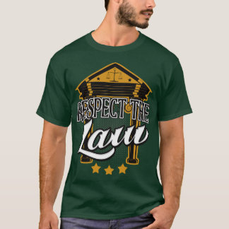 Camiseta Respeite o advogado de advocacia
