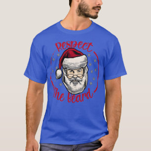 Camiseta Respeite o Beard Papai Noel Feliz Natal1