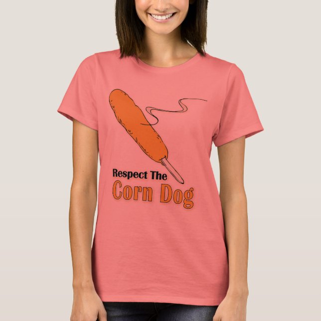 Camiseta Respeite O Cão De Milho? (Frente)