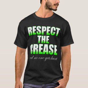 Camiseta Respeite O Capt Da Equipe De Lacrosse De Crianças 