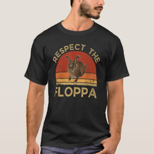 Camiseta Respeite O Chavão De Gato Caracal Floppa