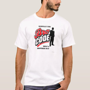 Camiseta Respeite o código de Bro