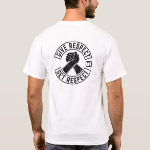 Camiseta Respeite O Cumprimento Do MC Biker Inspirational