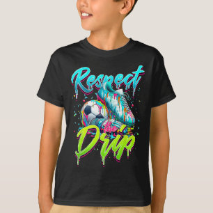 Camiseta Respeite O Disco Do Sorvete Do Soccer Com Sprink
