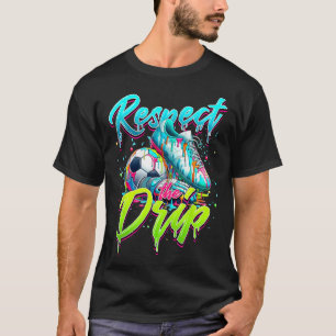 Camiseta Respeite O Disco Do Sorvete Do Soccer Com Sprink