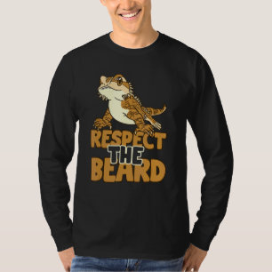 Camiseta Respeite O Dragão Barba Lizard