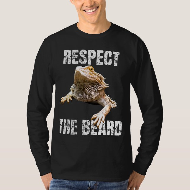 Camiseta Respeite O Dragão Barbudo (Frente)
