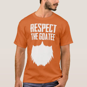 Camiseta Respeite o Goatee Funny Beard Novelty Gift Legal P