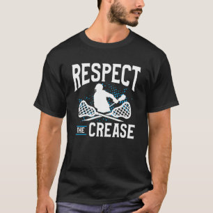 Camiseta Respeite O Jogador De Lacrosse De Diminuição