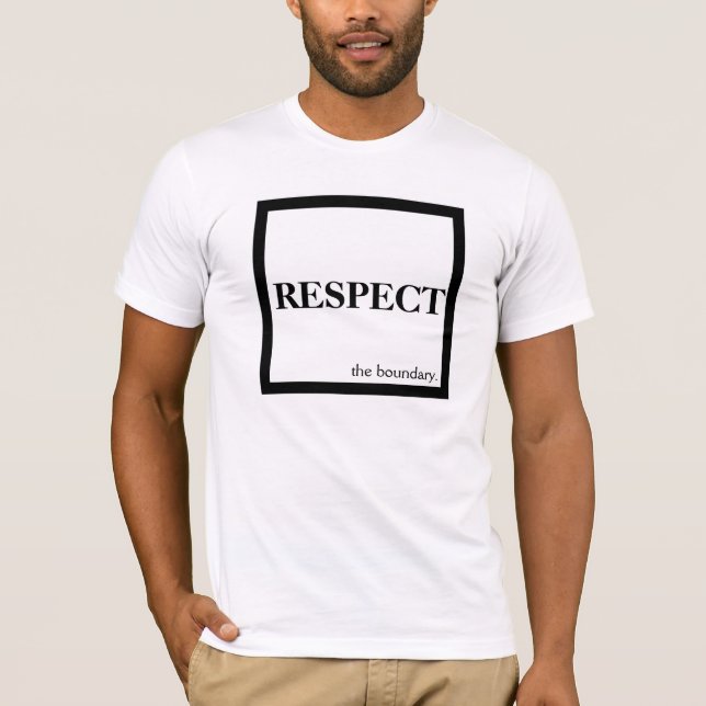 Camiseta Respeite o limite (Frente)