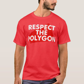 Camiseta Respeite O Polígono