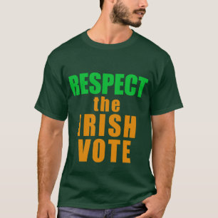 CAMISETA RESPEITE O VOTO IRLANDÊS