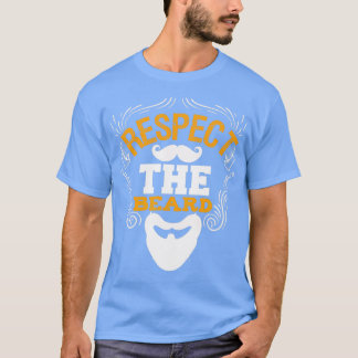 Camiseta Respeite Os Ditos Da Barba Engraçada 1