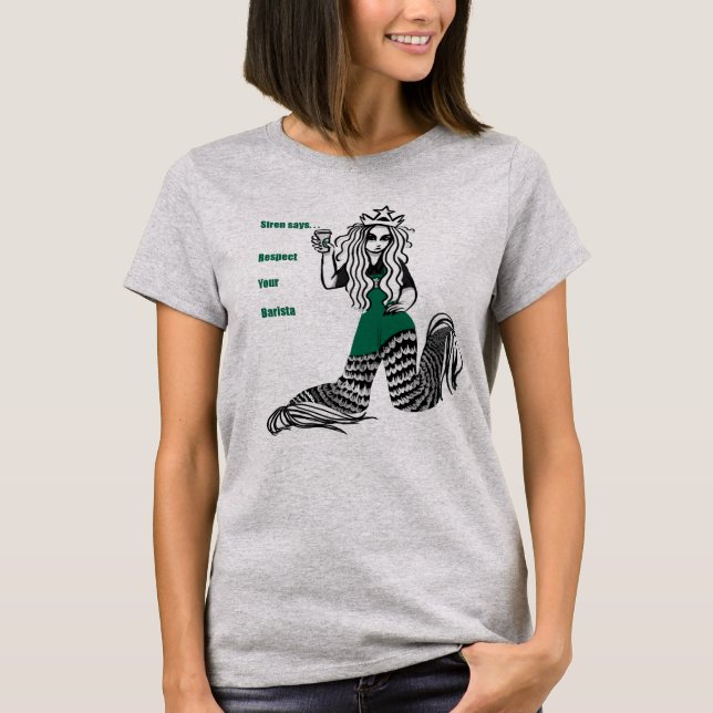 Camiseta Respeite seu Barista (Frente)