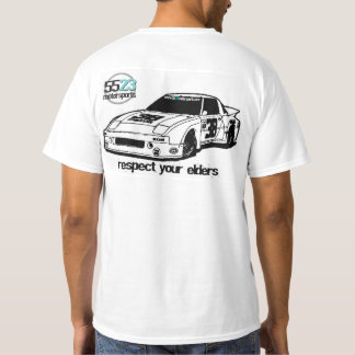 Camiseta Respeite suas pessoas idosas - Mazda RX7