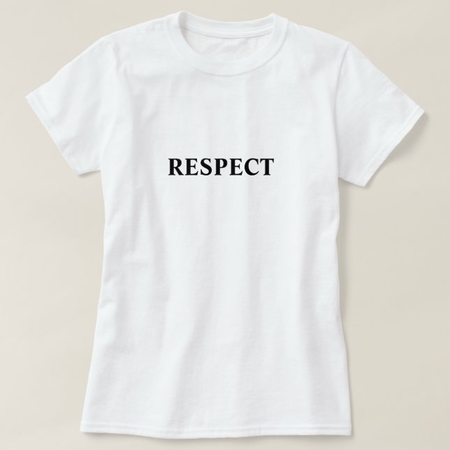 CAMISETA RESPEITO (Frente do Design)