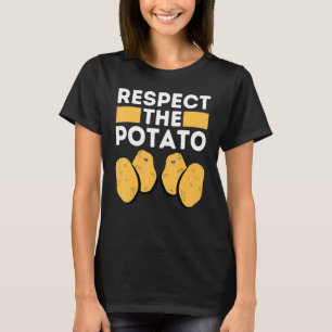 Camiseta RESPEITO A BATATA É Batata-Memória-Batata